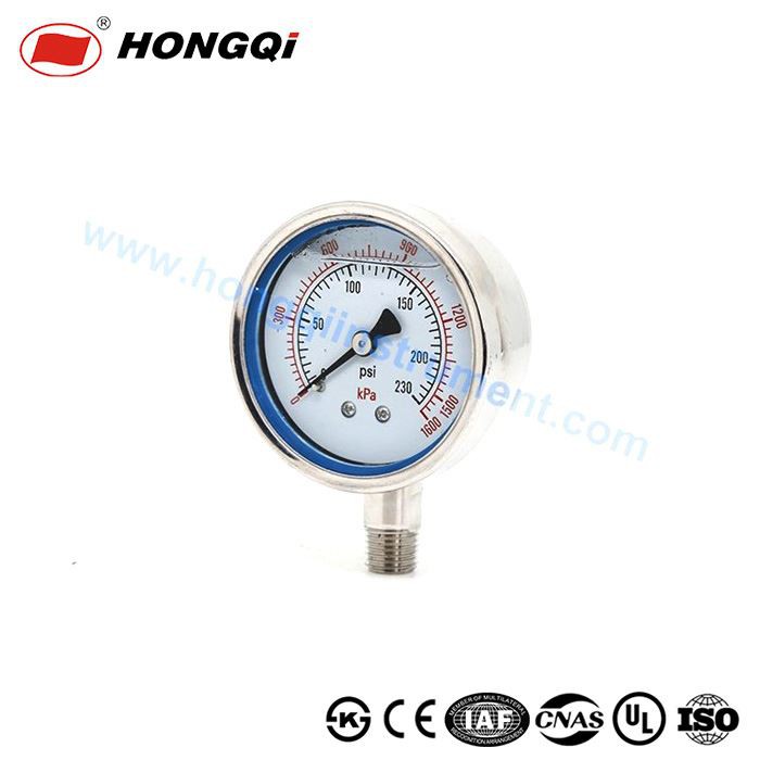 SS Liquid filled pressure gauge product-1-1