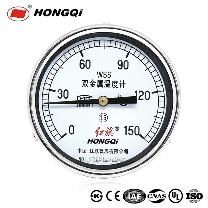 Bi- Metal Thermometer With Stainless Steel Case