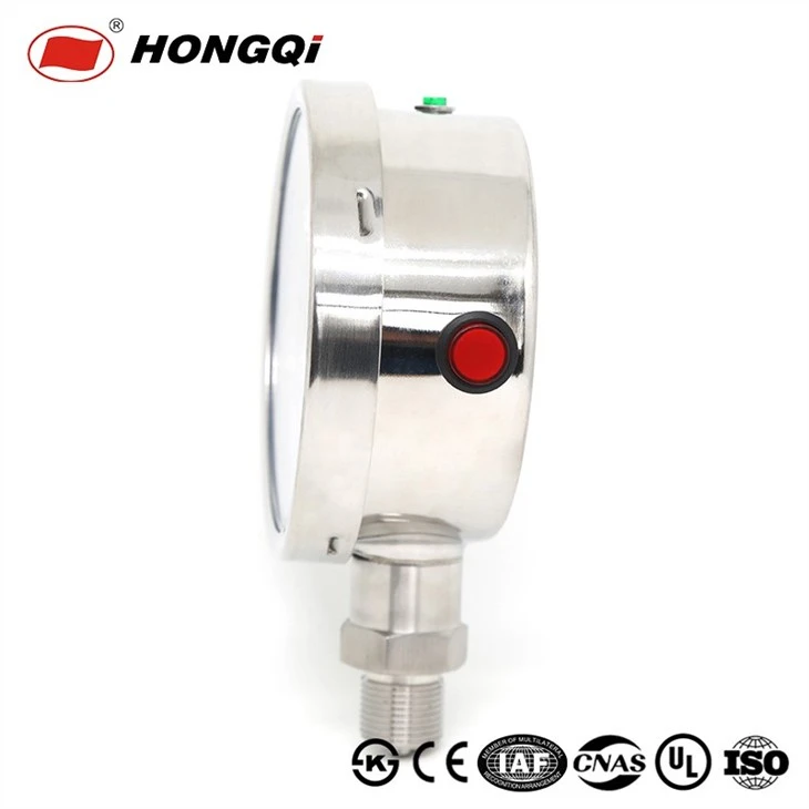 Highly Accurate 0.2% 0.5% Digital Full Stainless Steel Pressure Gauge