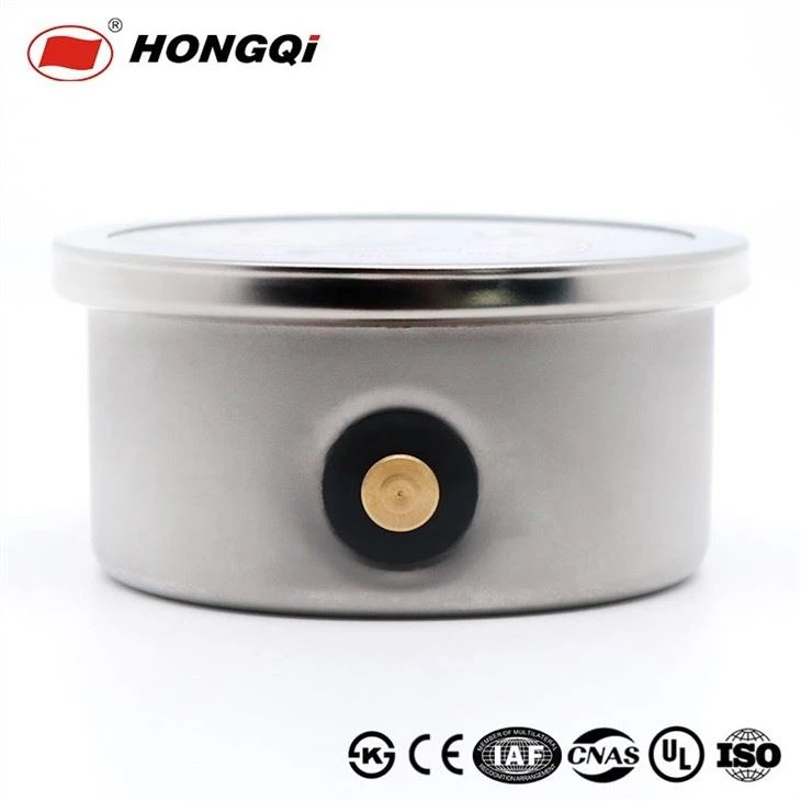 Brass or stainless steel Socket pressure gage